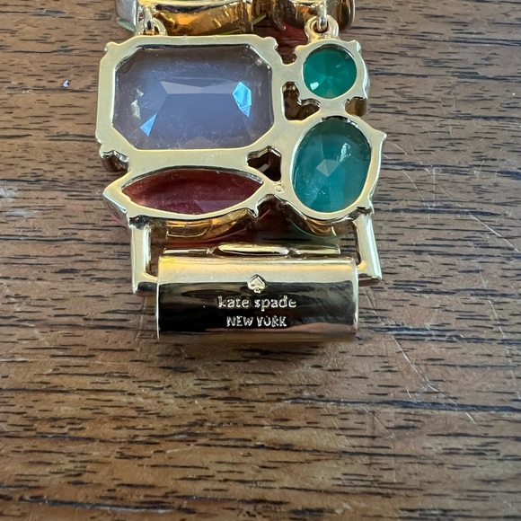 Kate Spade multicolor crystal link bracelet - Picture 4 of 4